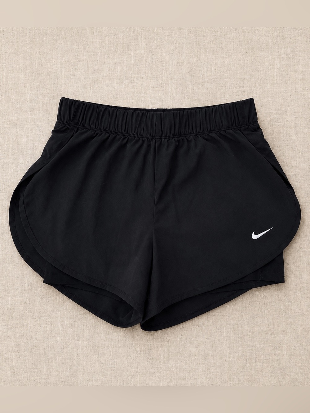 Nike Dri-FIT Running Shorts Black Women’s Medium M Lined Athletic